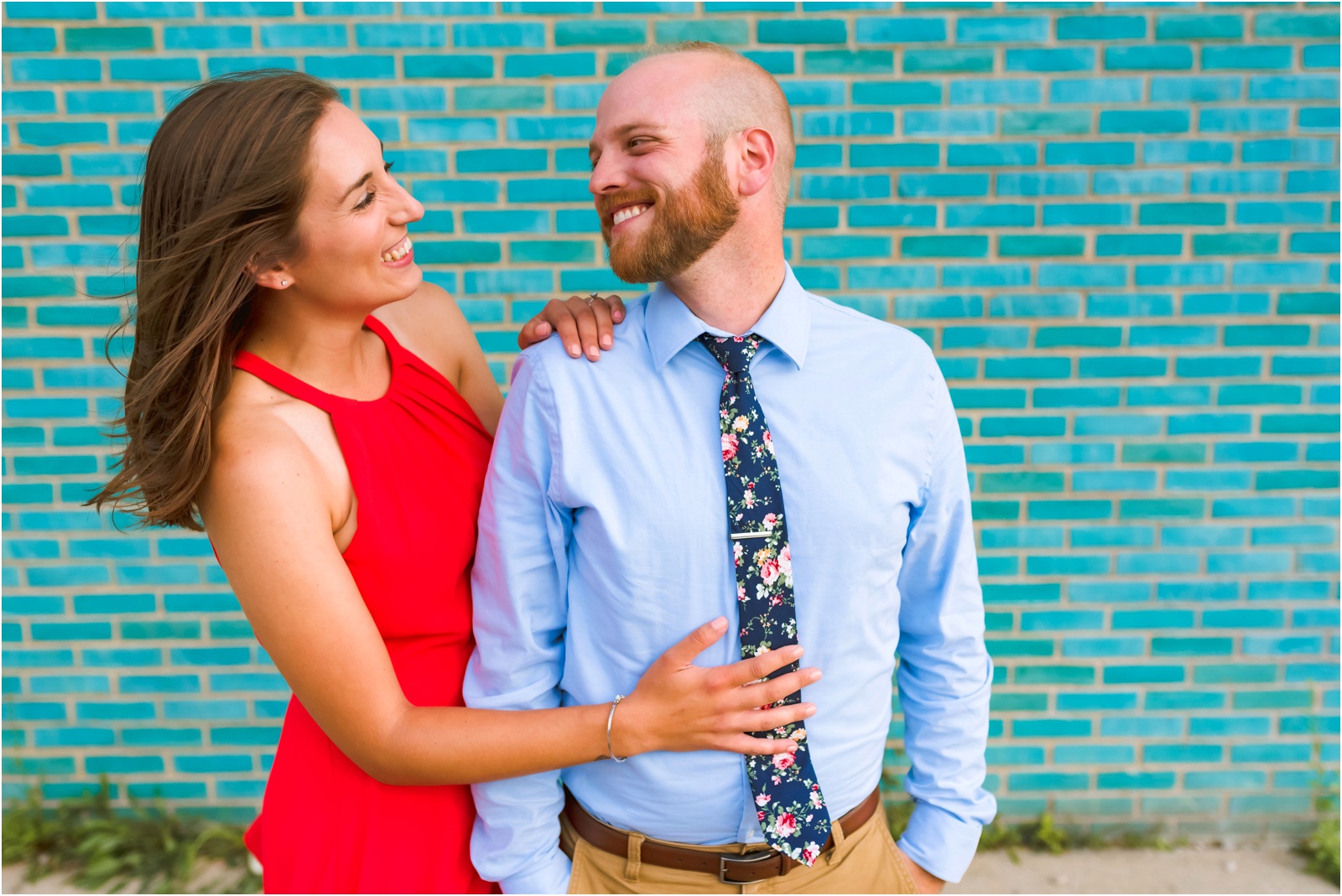 Erin Schmidt Photography | Metro Detroit wedding photographer | boho Detroit engagement photo session