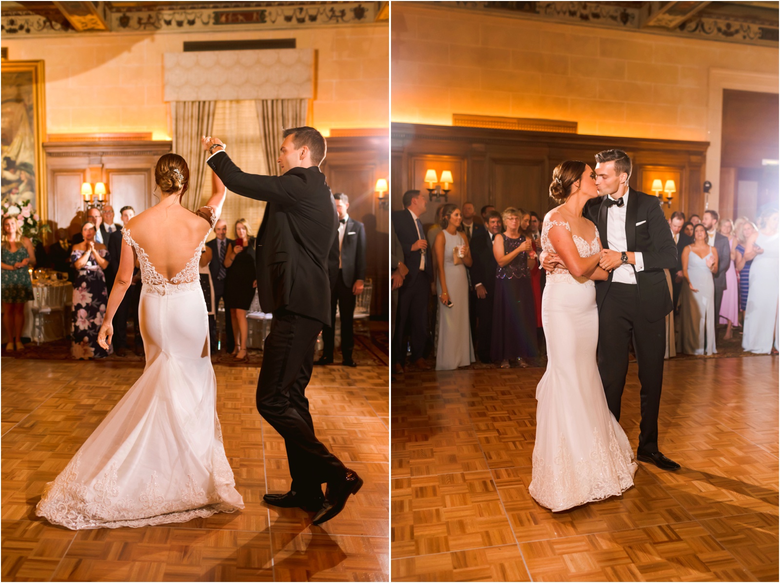 Erin Schmidt Photography | glamorous Detroit Athletic Club wedding photos | Metro Detroit wedding photographer
