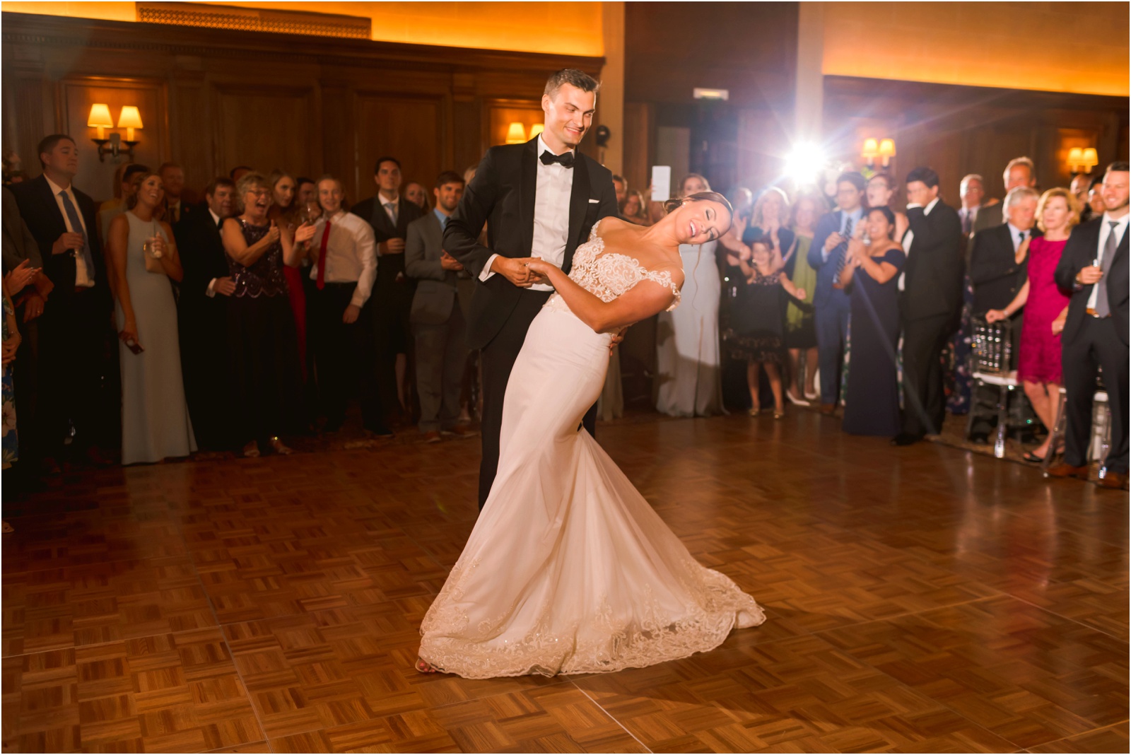 Erin Schmidt Photography | glamorous Detroit Athletic Club wedding photos | Metro Detroit wedding photographer