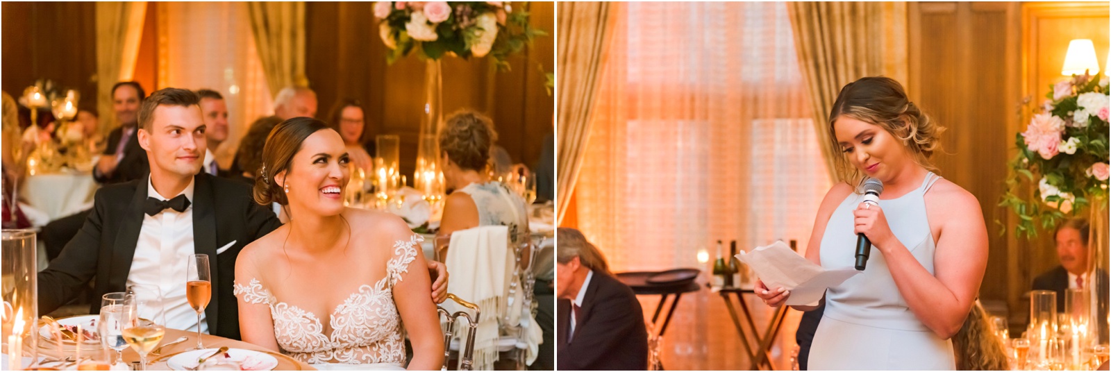 Erin Schmidt Photography | glamorous Detroit Athletic Club wedding photos | Metro Detroit wedding photographer