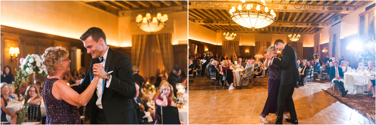 Erin Schmidt Photography | glamorous Detroit Athletic Club wedding photos | Metro Detroit wedding photographer