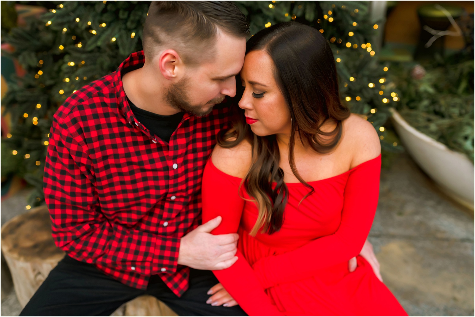 Erin Schmidt photography | Detroit holiday engagement session | Metro Detroit wedding photographer