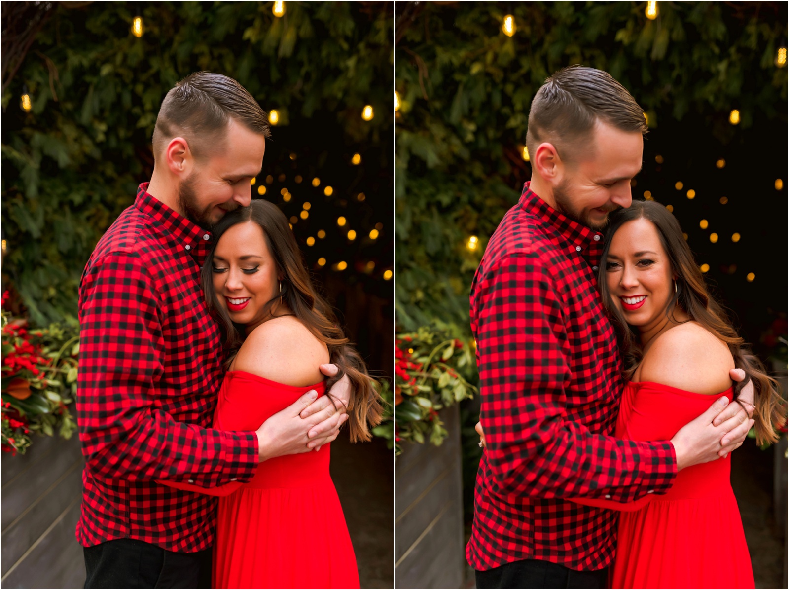 Erin Schmidt photography | Detroit holiday engagement session | Metro Detroit wedding photographer