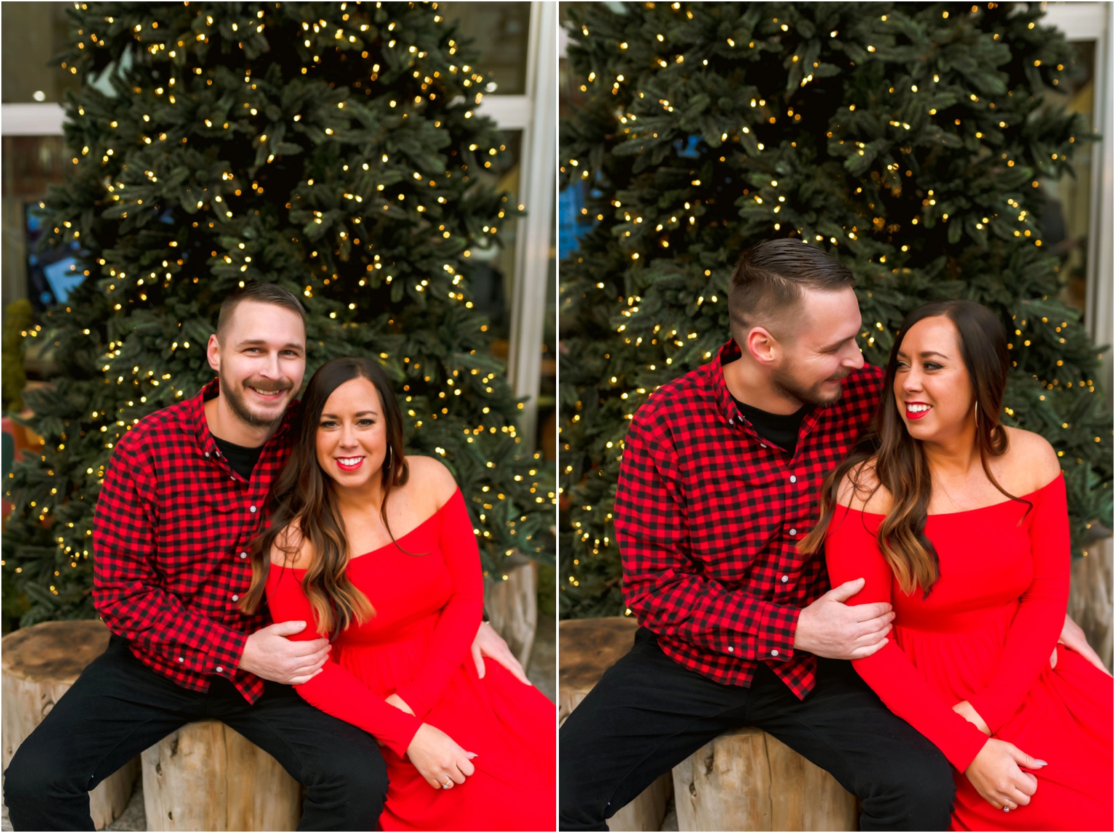 Erin Schmidt photography | Detroit holiday engagement session | Metro Detroit wedding photographer