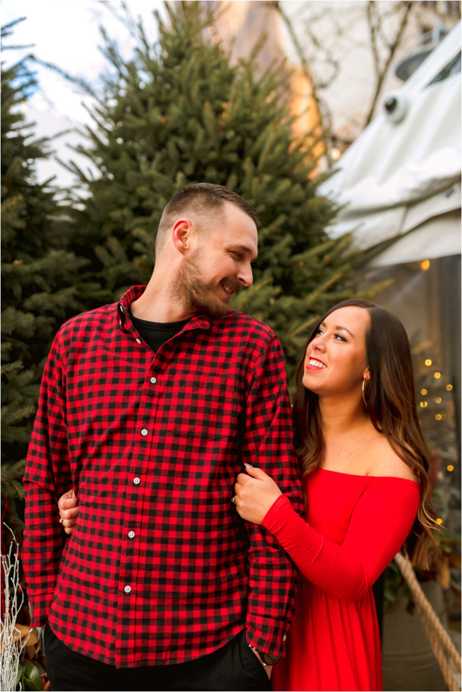 Erin Schmidt photography | Detroit holiday engagement session | Metro Detroit wedding photographer