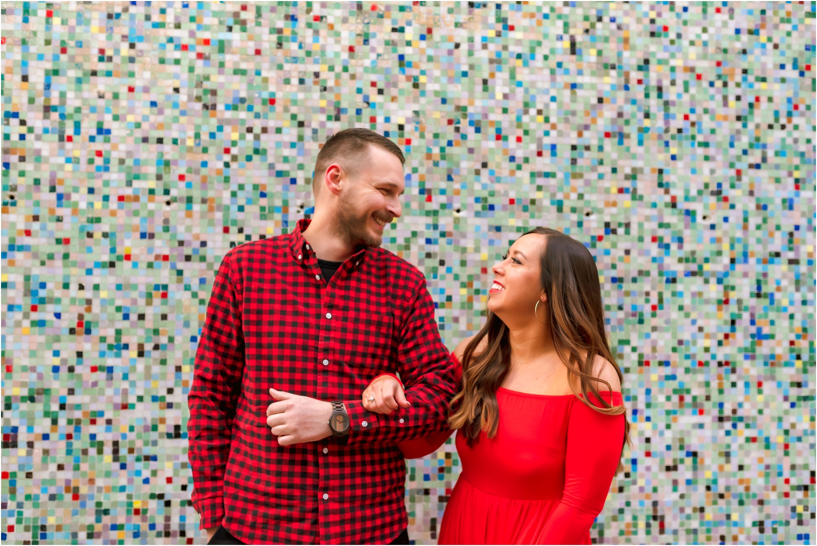 Erin Schmidt photography | Detroit holiday engagement session | Metro Detroit wedding photographer