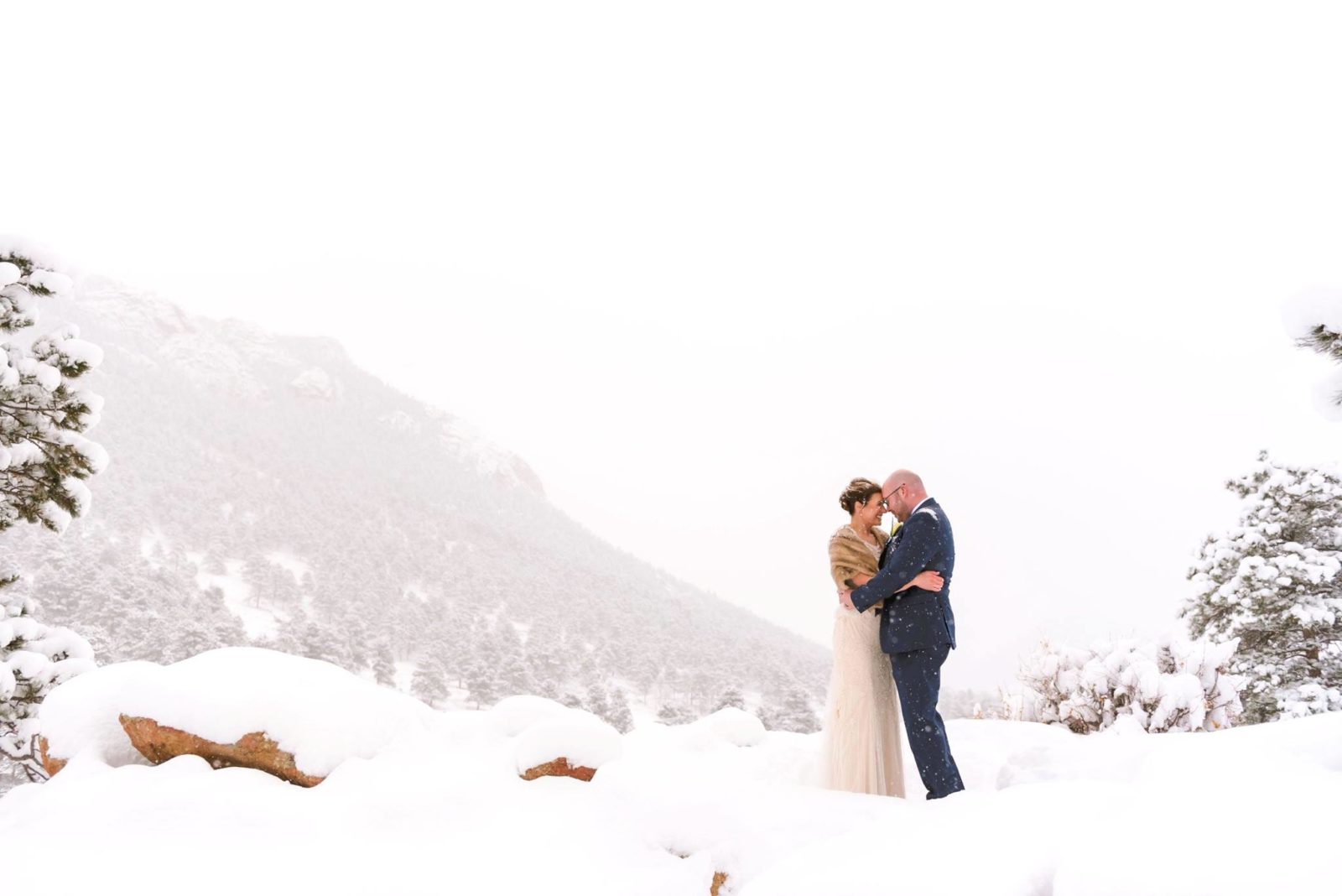 Erin Schmidt Photography | Snowy weddings in Huffington Post | Metro Detroit wedding photographers