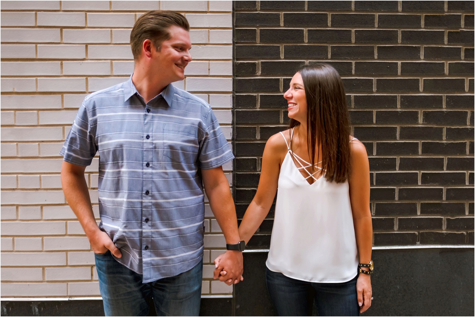 Erin Schmidt Photography | spring in Detroit engagement session | Metro Detroit wedding photographer | Michigan wedding photography