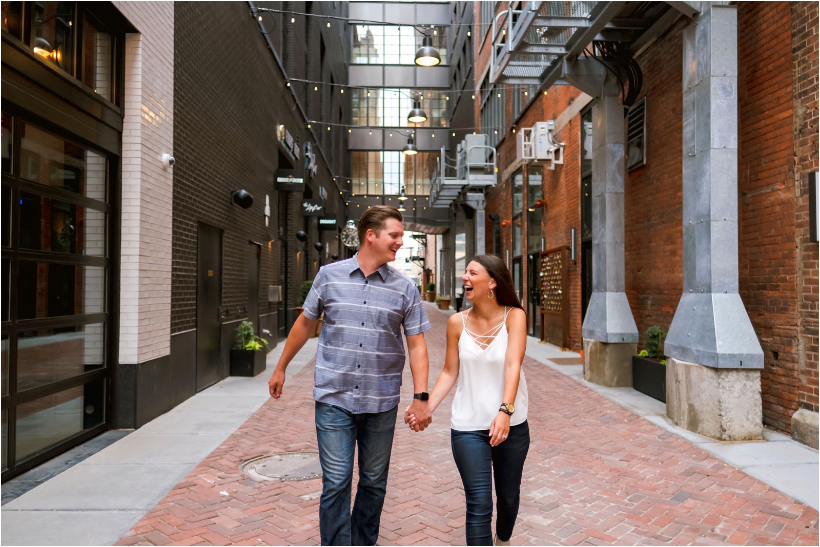 Erin Schmidt Photography | spring in Detroit engagement session | Metro Detroit wedding photographer | Michigan wedding photography