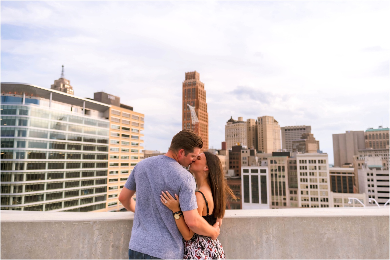 Erin Schmidt Photography | spring in Detroit engagement session | Metro Detroit wedding photographer | Michigan wedding photography