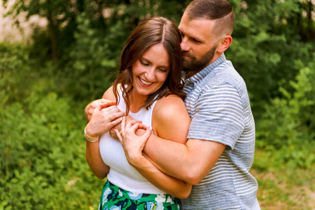 Ann Arbor summer love | Erin Schmidt Photography | Metro Detroit wedding photographer | Ann Arbor engagement photos