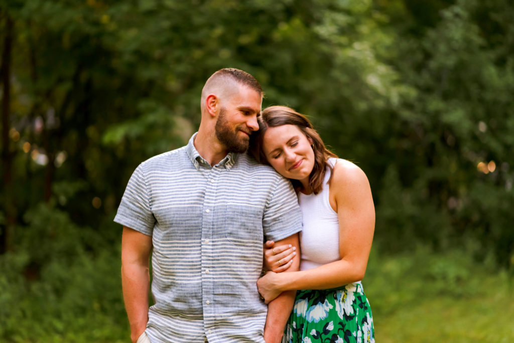 Ann Arbor summer love | Erin Schmidt Photography | Metro Detroit wedding photographer | Ann Arbor engagement photos