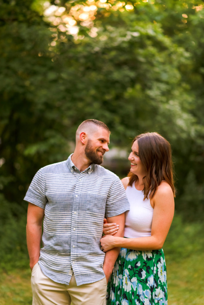 Ann Arbor summer love | Erin Schmidt Photography | Metro Detroit wedding photographer | Ann Arbor engagement photos