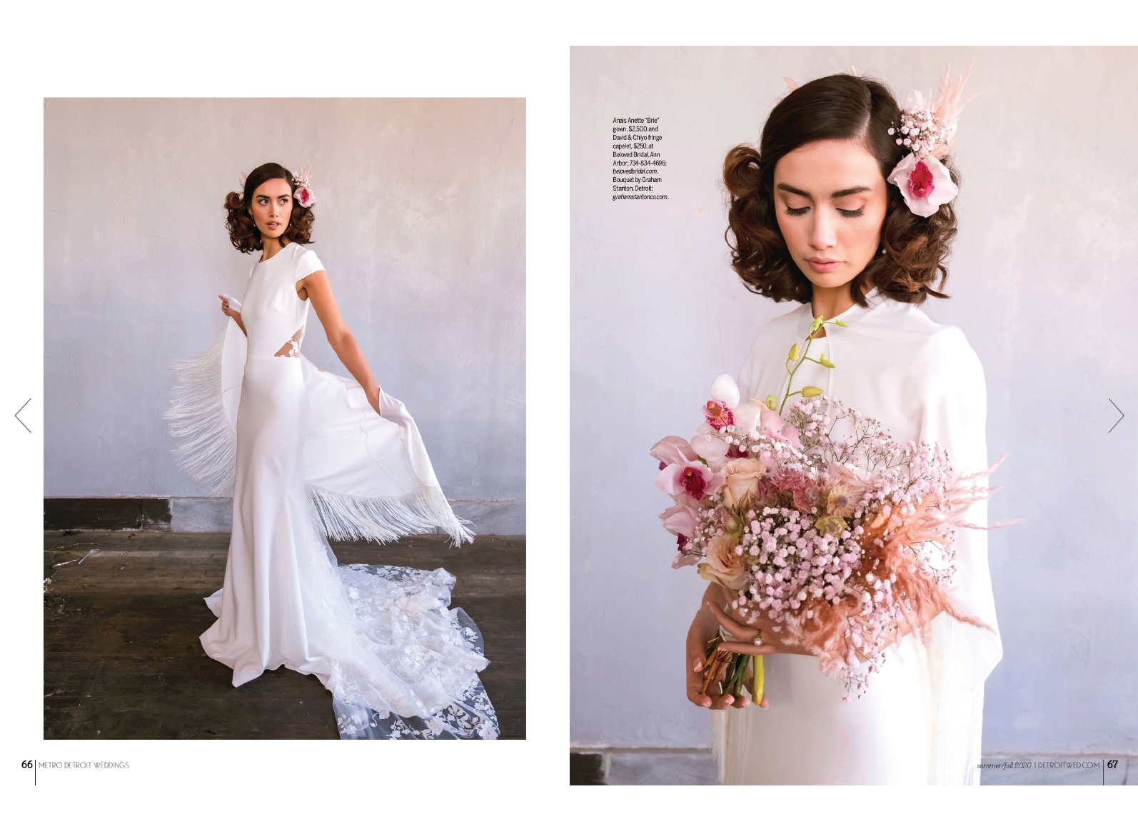 Erin Schmidt Photography | Cover Girl Metro Detroit Weddings Magazine | Metro Detroit wedding photographer