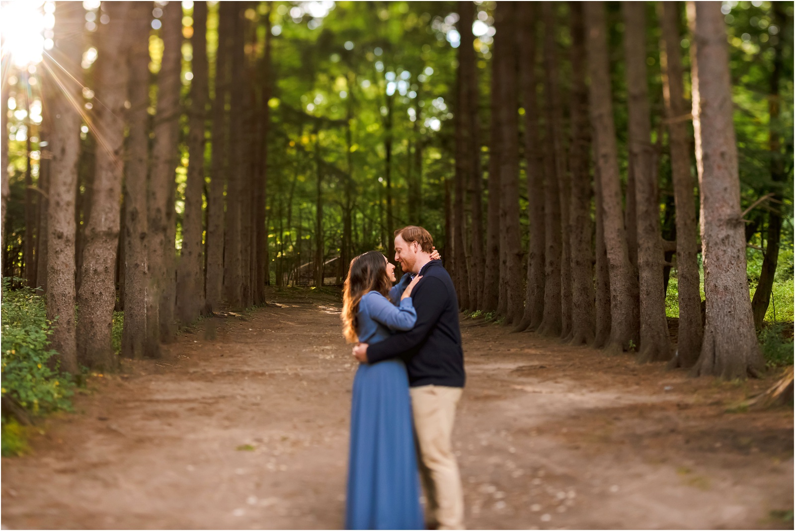 Erin Schmidt Photography | Michigan forest engagement | Detroit wedding photographer