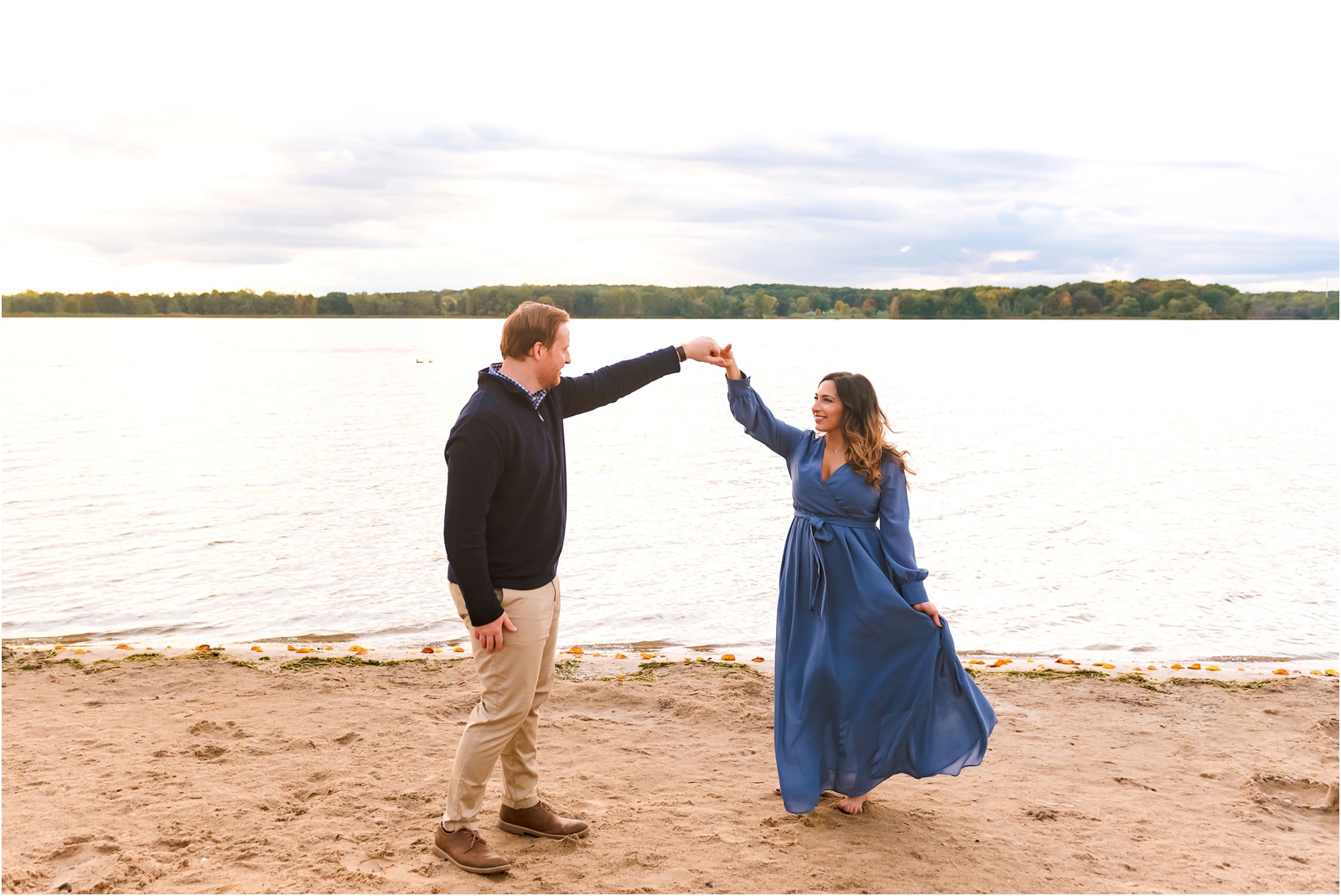 Erin Schmidt Photography | Michigan forest engagement | Detroit wedding photographer