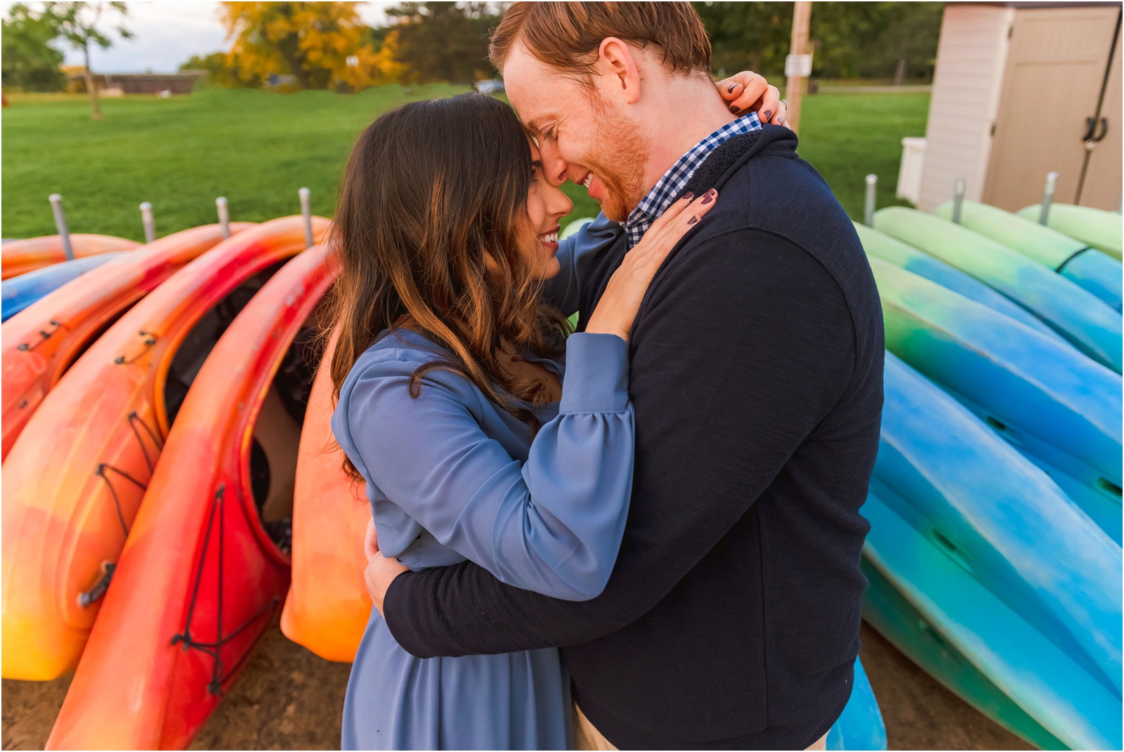 Erin Schmidt Photography | Michigan forest engagement | Detroit wedding photographer