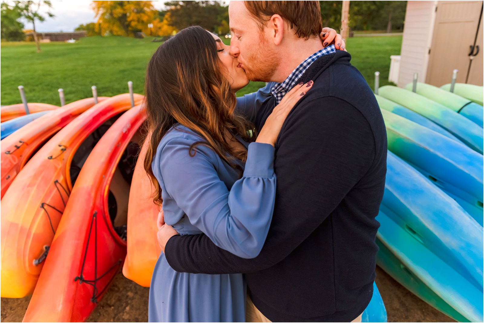 Erin Schmidt Photography | Michigan forest engagement | Detroit wedding photographer