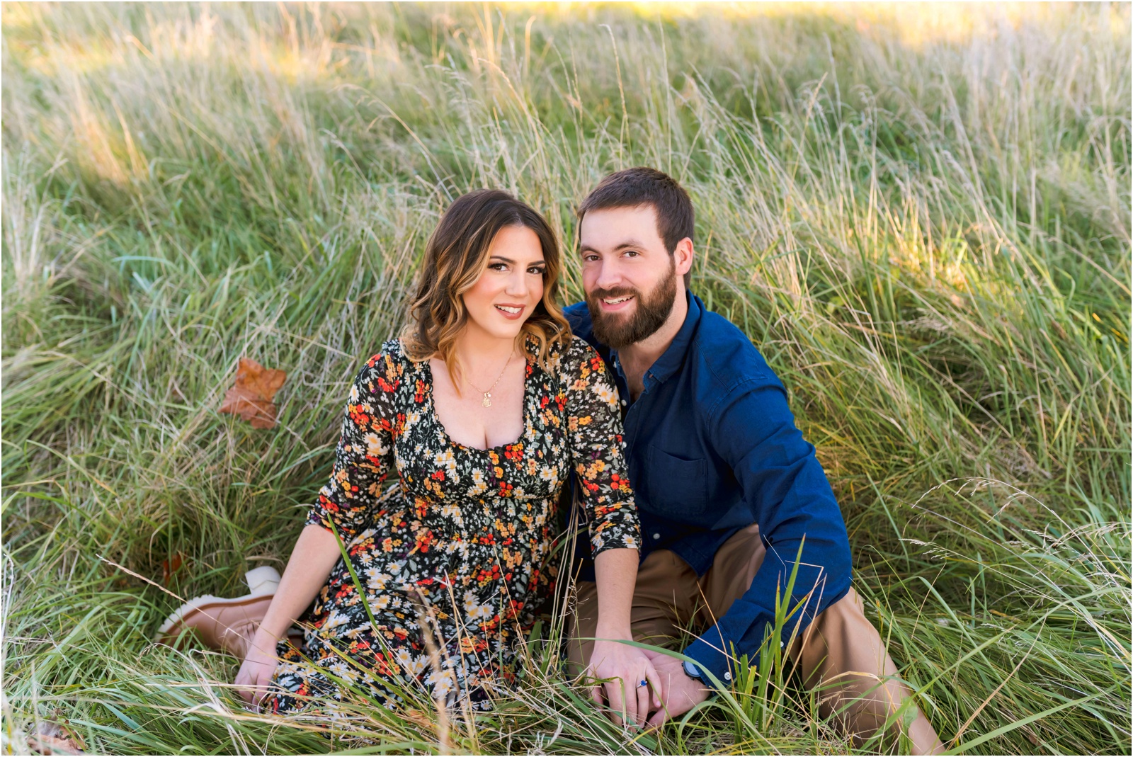 Fall Michigan engagement session | Erin Schmidt Photography | Metro Detroit Wedding Photographer