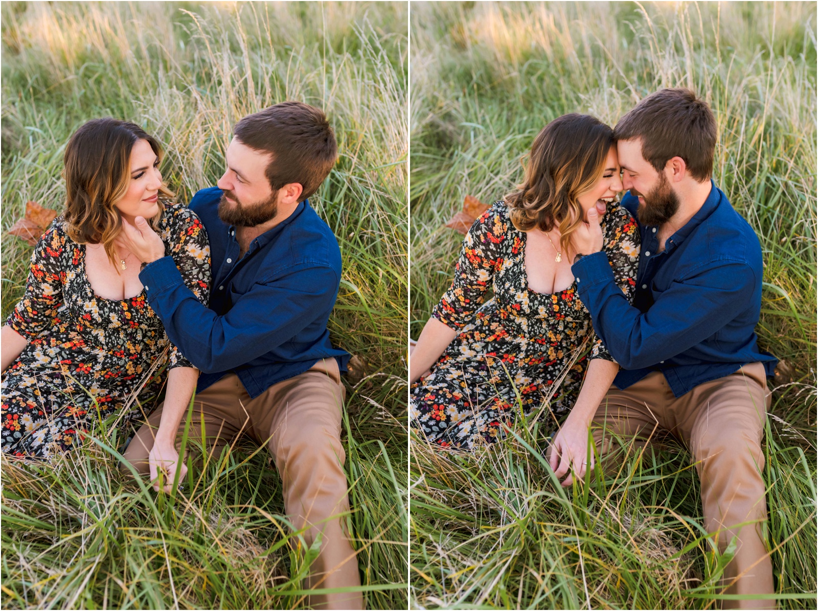 Fall Michigan engagement session | Erin Schmidt Photography | Metro Detroit Wedding Photographer