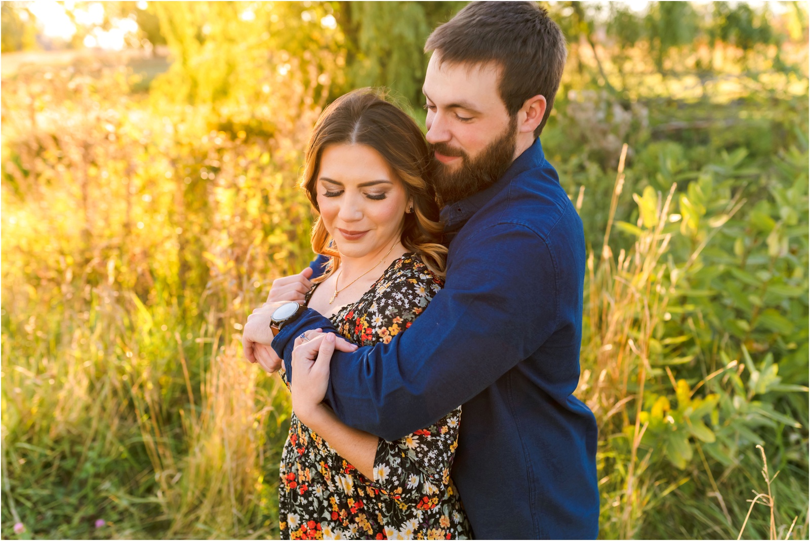 Fall Michigan engagement session | Erin Schmidt Photography | Metro Detroit Wedding Photographer