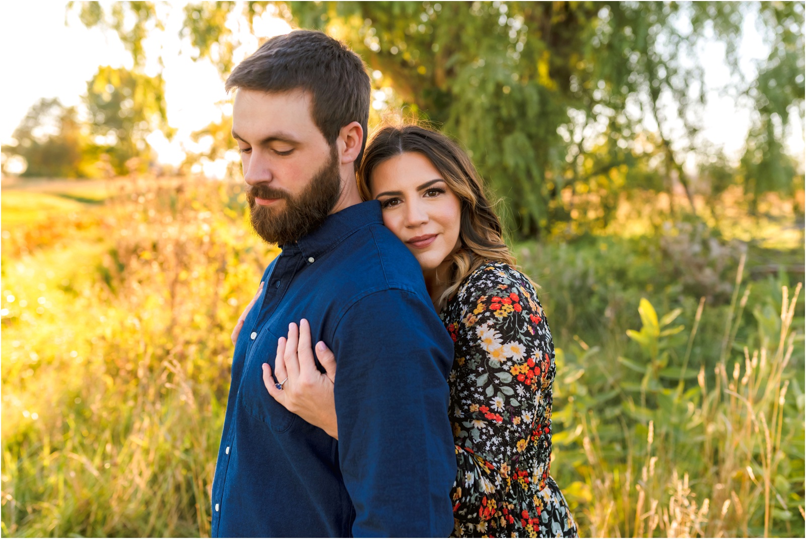 Fall Michigan engagement session | Erin Schmidt Photography | Metro Detroit Wedding Photographer